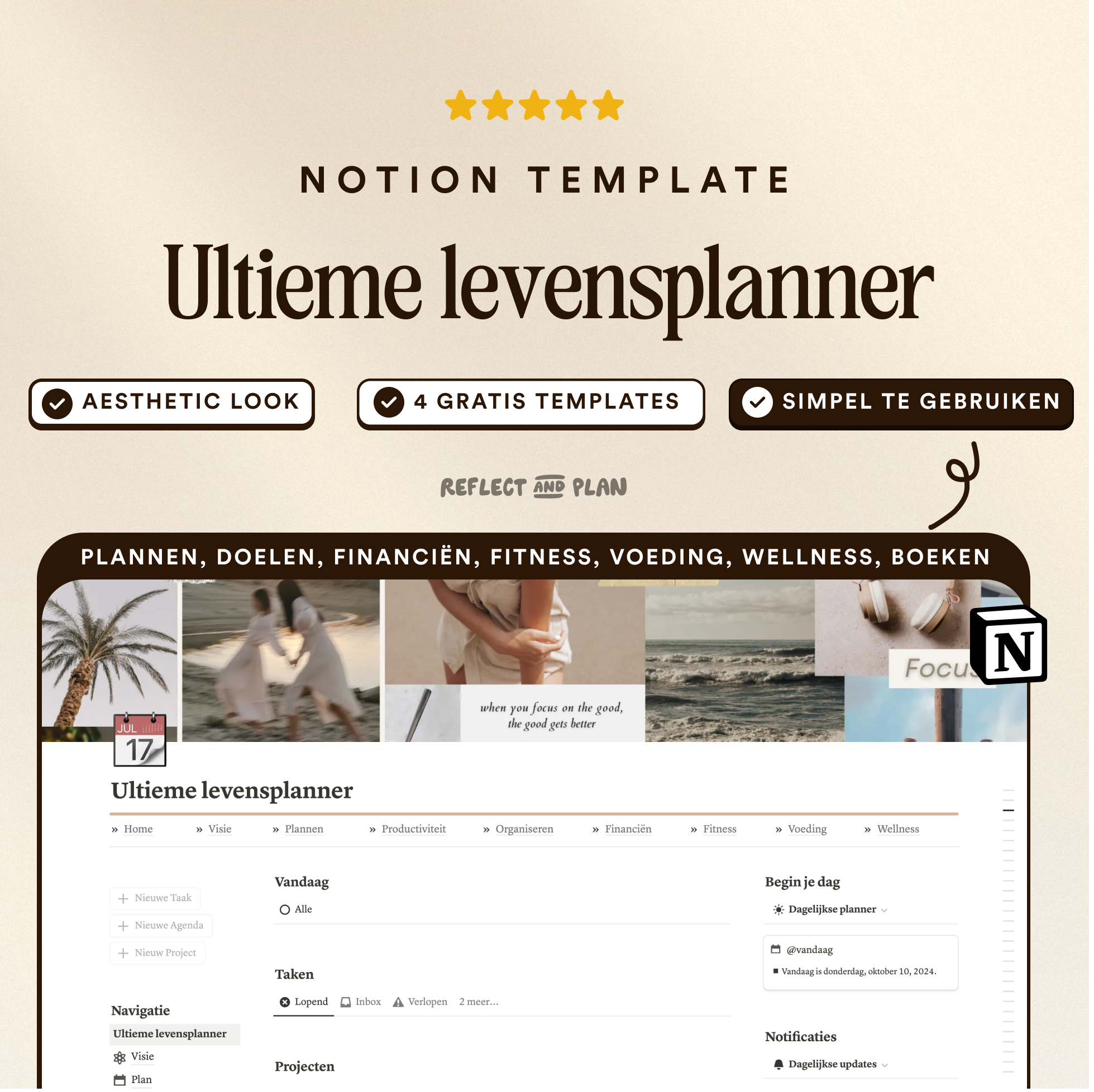 8 in 1 Levensplanner bundel (Inc. 4 Gratis)